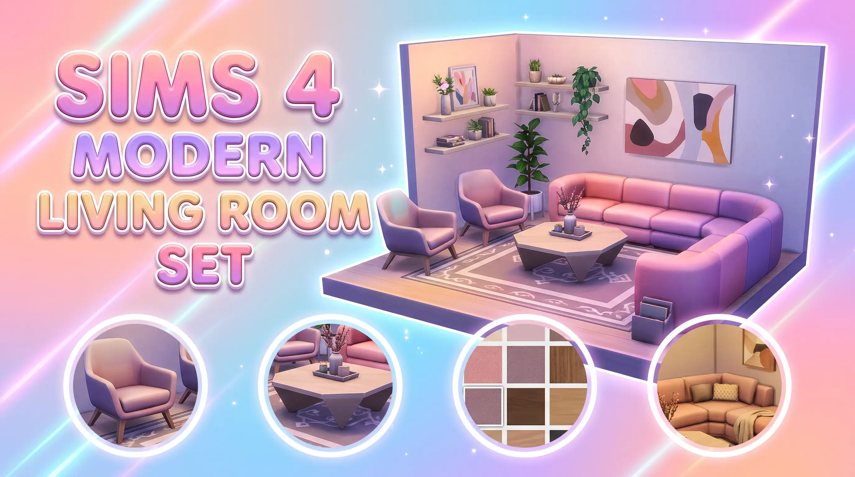 Modern Living Room Set