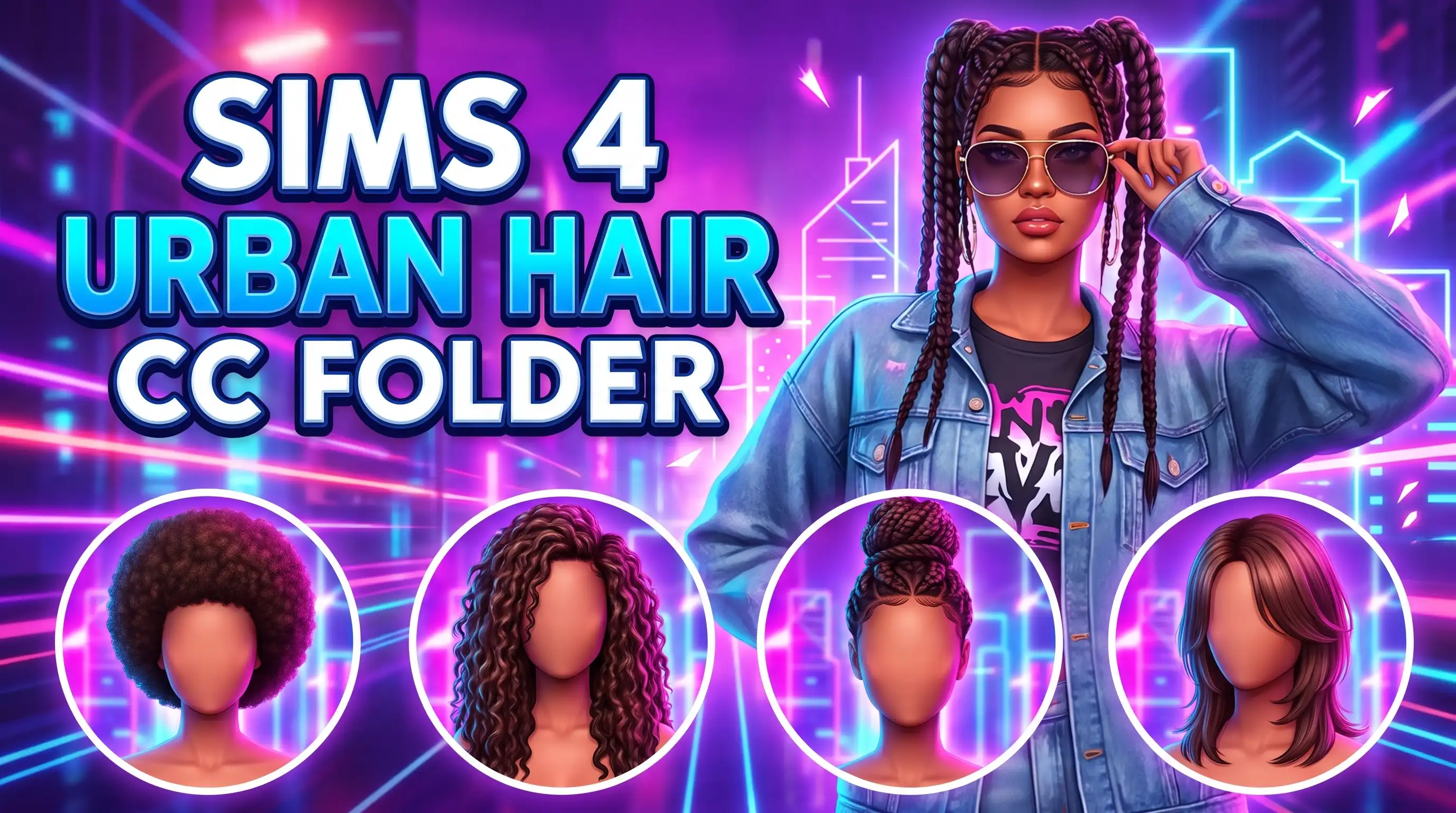Urban Hair CC Folder